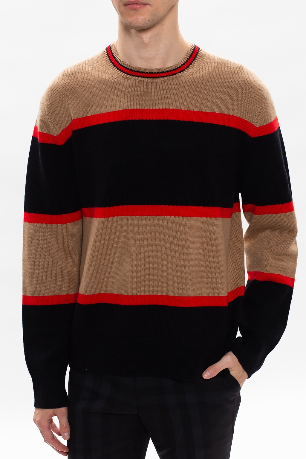 Burberry Colour-block sweater | Men's Clothing | IetpShops